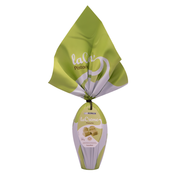 Ovo de Páscoa laCreme Pistache 348g